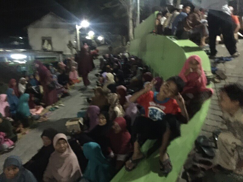 Jamaah membludak hingga 2000 lebih.