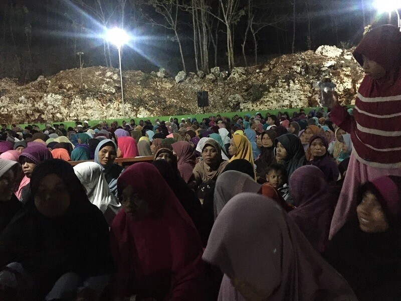 Peserta kajian ibu-ibu.
